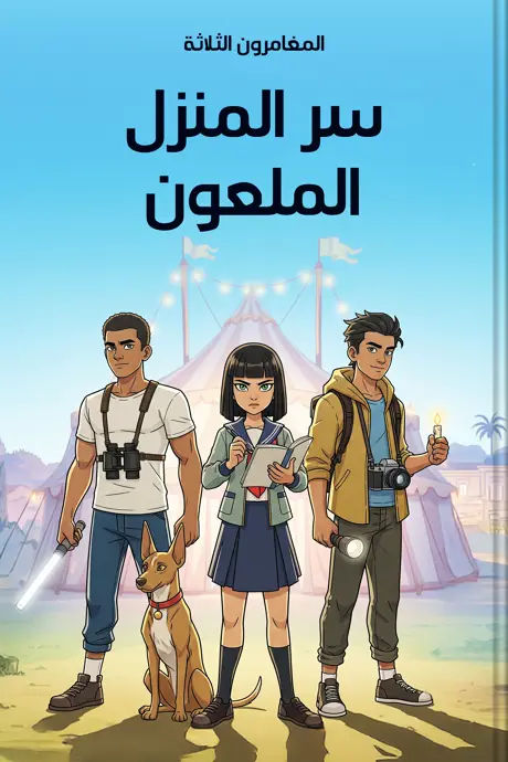 كتاب بعنوان سر المنزل الملعون