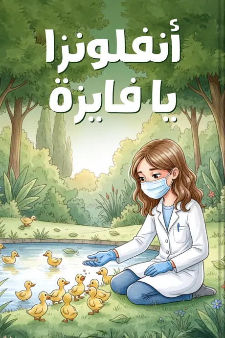 كتاب بعنوان أنفلونزا يا فايزة