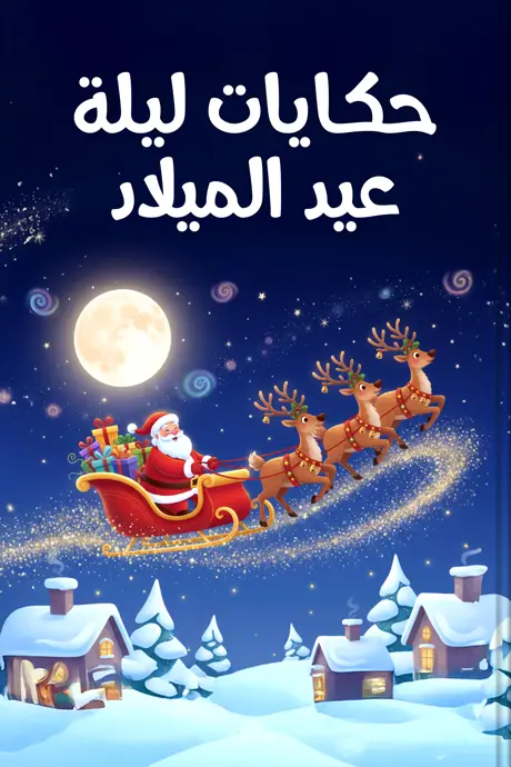 كتاب بعنوان حكايات ليلة عيد الميلاد