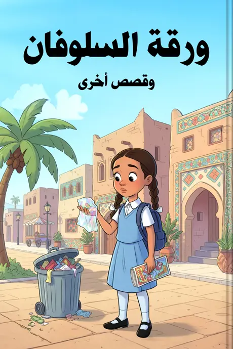 كتاب بعنوان ورقة السلوفان وقصص أخرى