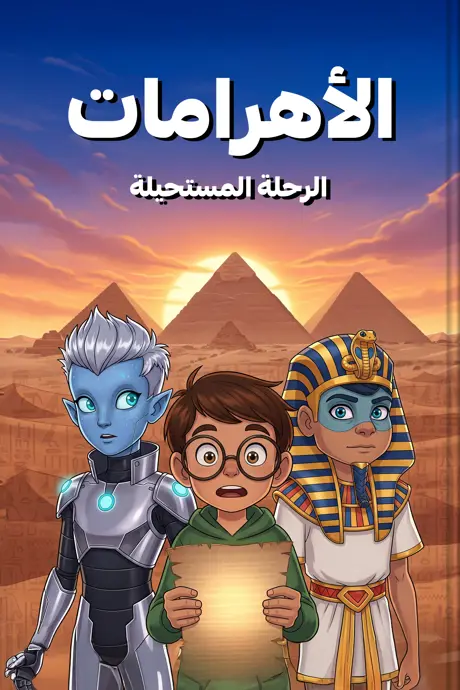 كتاب بعنوان الأهرامات: الرحلة المستحيلة