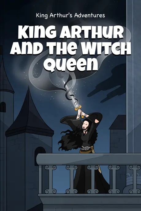 Book title King Arthur and the Witch Queen