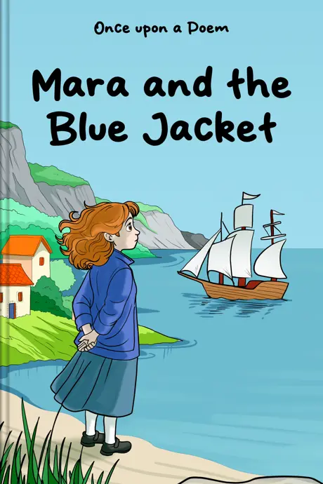 Book title Mara and the Blue Jacket