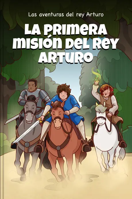 Título del libro La primera misión del rey Arturo
