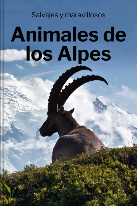 Título del libro Animales de los Alpes