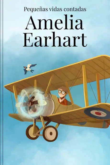Título del libro Amelia Earhart