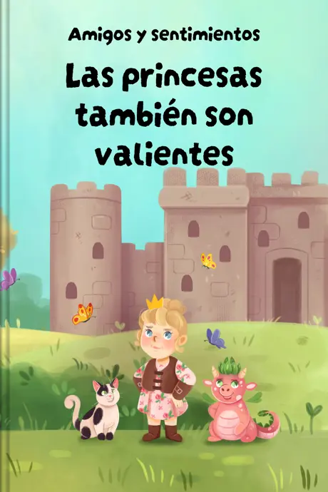 Título del libro Las princesas también son valientes