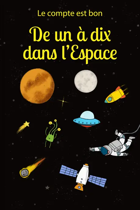 Titre du livre De un à dix dans l’Espace